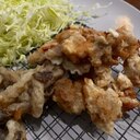 豚細切れ肉のカリカリ天ぷら